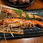 ふくろうの森 - 海老の串焼きはまるごと！