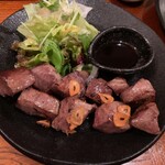 ふくろうの森 - 牛サイコロステーキ