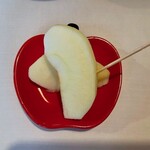 津軽の宿　弘前屋 - デザートはジョナゴールド！