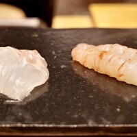 鮨処 やまと - 平目 牡丹海老