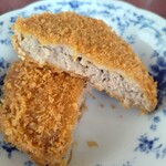 デリカテッセン アーチャン - メンチカツ断面