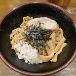 六伍郎 - 油そば(醤油)並(800円)
