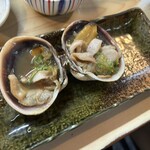 丸八寿司 - ちょと、食べてしまった、大あさり