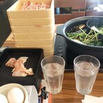 しゃぶ葉 - 豚バラ、鶏肉、野菜、カレー、麺、ソフトクリーム系食べ放題です！