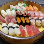 寿司一代 - 『お好み生寿司3人前』