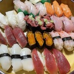 寿司一代 - 『お好み生寿司3人前』