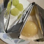 ハーブス - メロンケーキと白桃レアチーズ