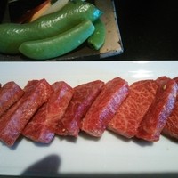 飛騨牛一頭家 馬喰一代 銀座 - きめ細かいサシの入った飛騨牛
