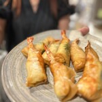 輝てるぼうず - 夏祭りイベント | 海老の春巻き