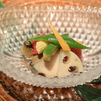 むぎとろ・日本料理 黒やなぎ - おきまり(夏野菜の炊き合わせ ）