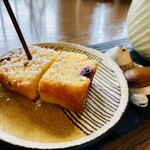 クロスロード - 本日のパウンドケーキはブルーベリー