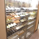 旅館 阿しか里 - 食事処のワインセラー