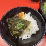 八代目 麺家 あくた川 - 海苔巻き
