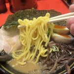 八代目 麺家 あくた川 - 平打ち中太