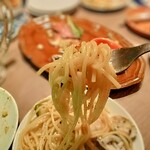キッチンリブス - スパゲティの茹で加減も完璧