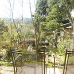 旅館 阿しか里 - 食事処からの庭園