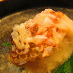 鮨処 凜 - 大将おまかせ　１５０００円（税込）　握り-４　甘鯛・松笠揚げ【２０２４年７月】