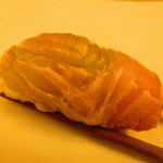 鮨処 凜 - 大将おまかせ　１５０００円（税込）　握り-２　道北羽幌町の平目【２０２４年７月】