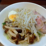 g麺 パスタ&ラーメン - ウルトラ塩ラーメン　もやしトッピング