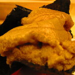 鮨処 凜 - 大将おまかせ　１５０００円（税込）　握り-１０　蝦夷ムラサキウニ　有明海苔巻き【２０２４年７月】