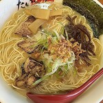 麺屋 だいくう - 博多中華そば650円（写真は大盛り750円）！