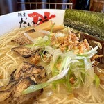麺屋 だいくう - 博多中華そば650円（写真は大盛り750円）！