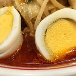 蒙古タンメン中本 - ゆで卵