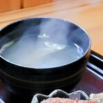 うなぎ 一富士 - 肝吸い