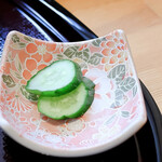 うなぎ 一富士 - 漬物