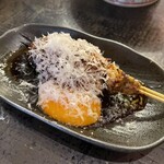柳小路 TAKA - つくね串　卵黄とパルミジャーノ