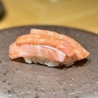 恵比寿 鮨 藤 - 大トロ3枚かさね