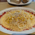 Trattoria Da KENZO - トウモロコシのカチョエペペ