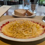 Trattoria Da KENZO - トウモロコシのカチョエペペ