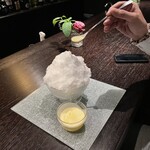 KYOTO STAR BAR - シロップを氷にかけますよ♪
