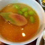 くし路 - 栗入りあんかけ茶碗蒸し