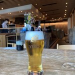 くし路 KITTE丸の内店 - フライングビール　エビスグラス780円(内税)