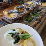 空の駅 風和里しばやま レストランフワリ - 生で食べられる南瓜もあります