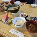 一松園 - 山里（三種盛りつき）