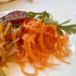 カラ カルメン - キャロットラペも優しい酸味がとっても爽やかで美味しかった♪