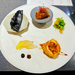 Japanese Soba Noodles 蔦 - 「Otsumami5種盛り」