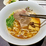 Japanese Soba Noodles 蔦 - 「岩中ポーク腕肉の塩煮豚」