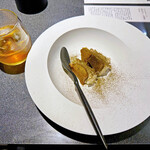 Japanese Soba Noodles 蔦 - デザートの「ほうじ茶のティラミス」とアイス和紅茶