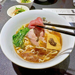 Japanese Soba Noodles 蔦 - A5黒毛和牛のローストビーフ