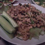 ワラポン - (new)2014.03・ラープガイサイグン（砂肝入りイサーン風鶏挽き肉サラダ）