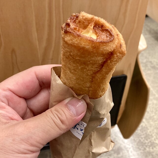 『JR長崎駅で名物「ハトシ」をテイクアウト』by スローな : 喜味冨 - 長崎/揚げ物 [食べログ]