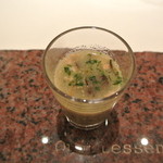 カンテサンス - 鮟鱇のスープ