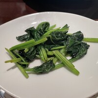 ステーキハウスハマ 札幌店 - ほうれん草バターソテー