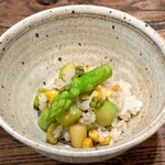 aru - 10. 夏野菜とにこまるのリゾット