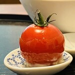 こひる庵 - すっごい大きいトマト飴ひきました╰(*´︶`*)╯♡