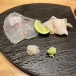 鮨 匠海 - ヒラメとつぶ貝？(寿司で食べたかった)